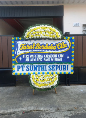 Papan Bunga Duka di KEEROM
